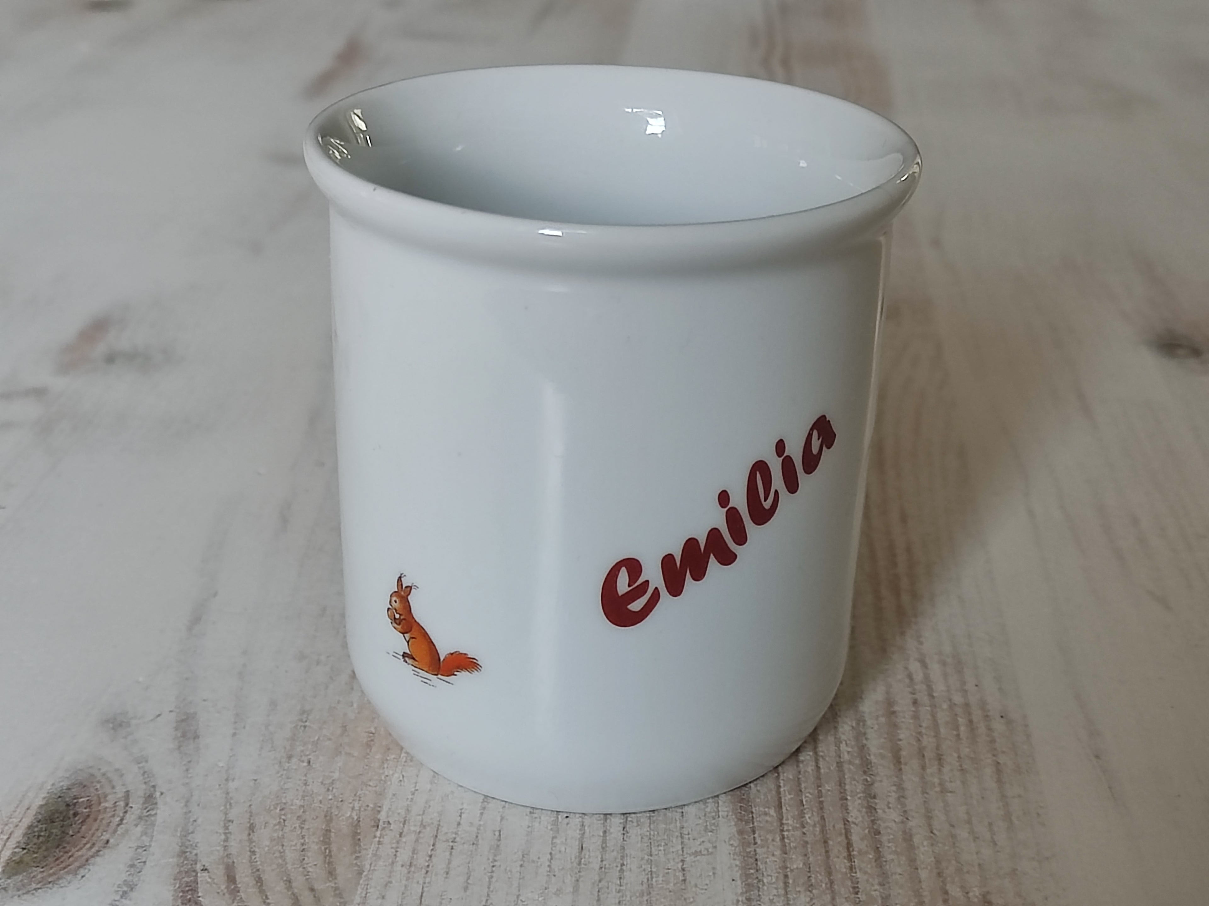 Personalisiertes Kindergeschirr Set mit Namen - Froschkönig Märchenmotiv - Tasse Teller Schüssel - Geschenk zur Taufe, Geburt & zum Geburtstag
